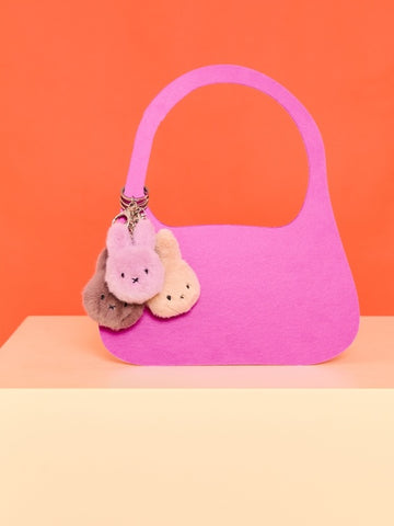 Bon Ton Toys | ECO Fuzzy Miffy 米飛 絨毛 吊飾 8 cm